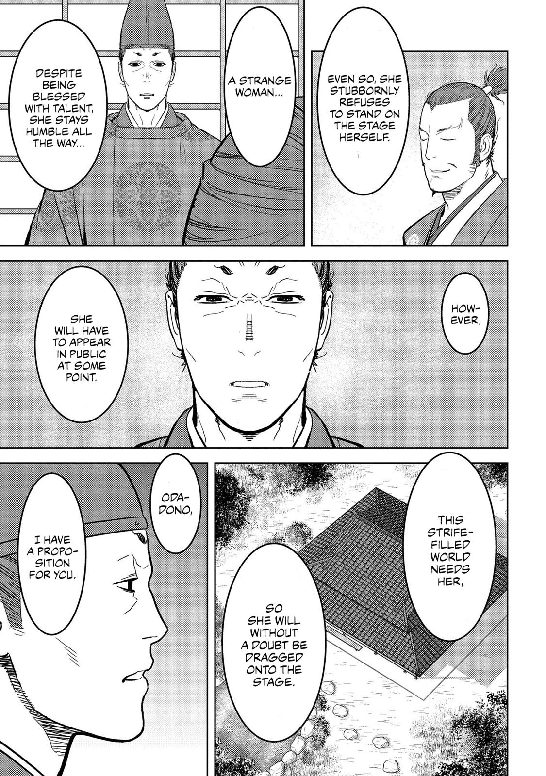 Sengoku Komachi Kuroutan: Noukou Giga Chap 34 - Next Chap 35