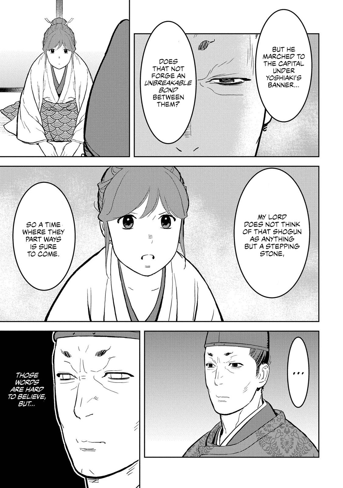 Sengoku Komachi Kuroutan: Noukou Giga Chap 34 - Next Chap 35