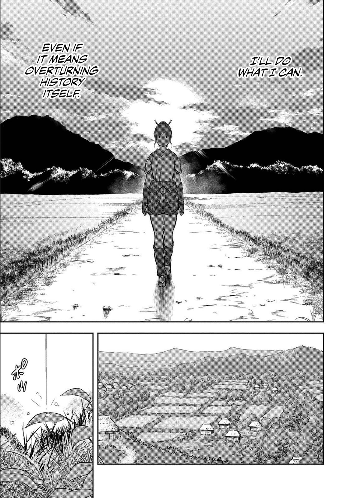 Sengoku Komachi Kuroutan: Noukou Giga Chap 35 - Next Chap 36