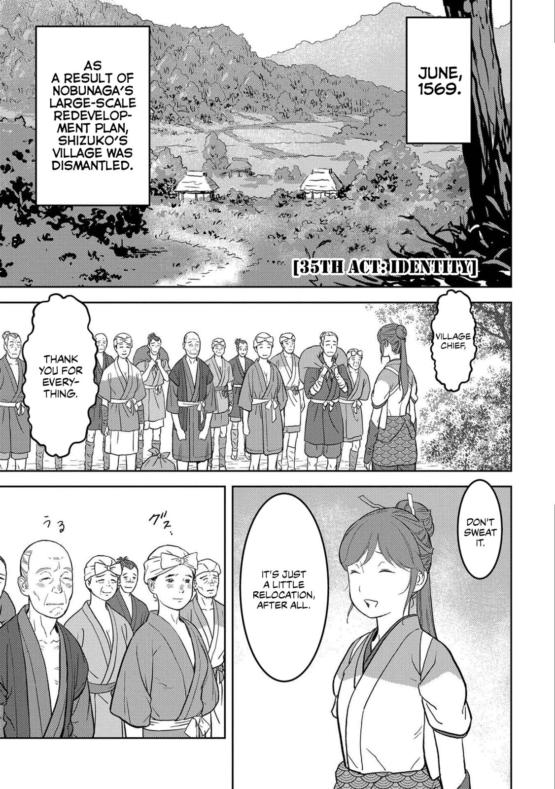 Sengoku Komachi Kuroutan: Noukou Giga Chap 35 - Next Chap 36