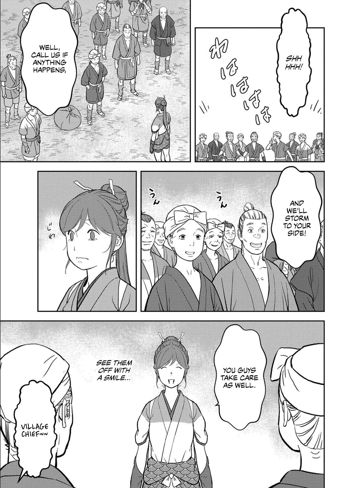 Sengoku Komachi Kuroutan: Noukou Giga Chap 35 - Next Chap 36