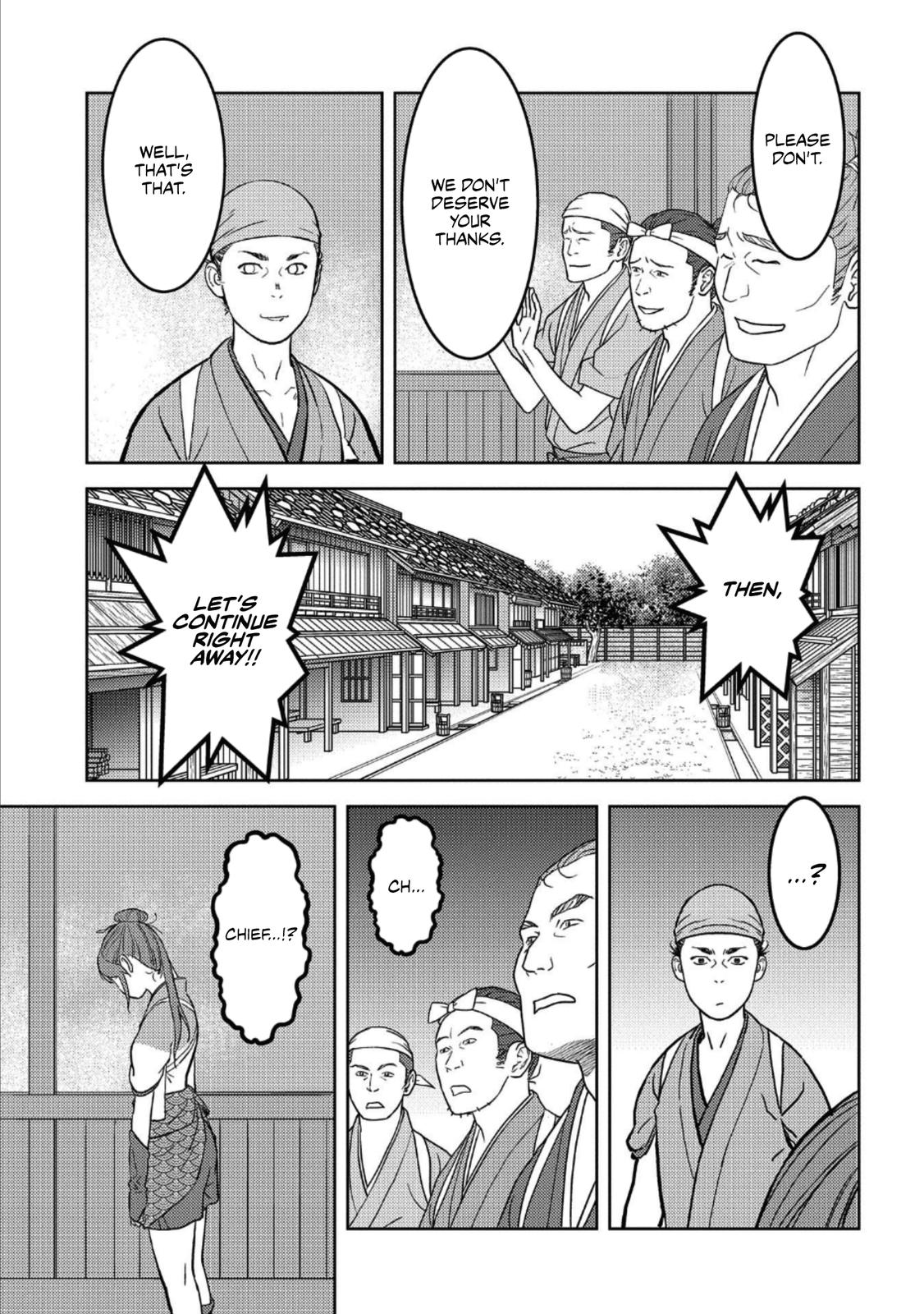Sengoku Komachi Kuroutan: Noukou Giga Chap 36 - Next Chap 37