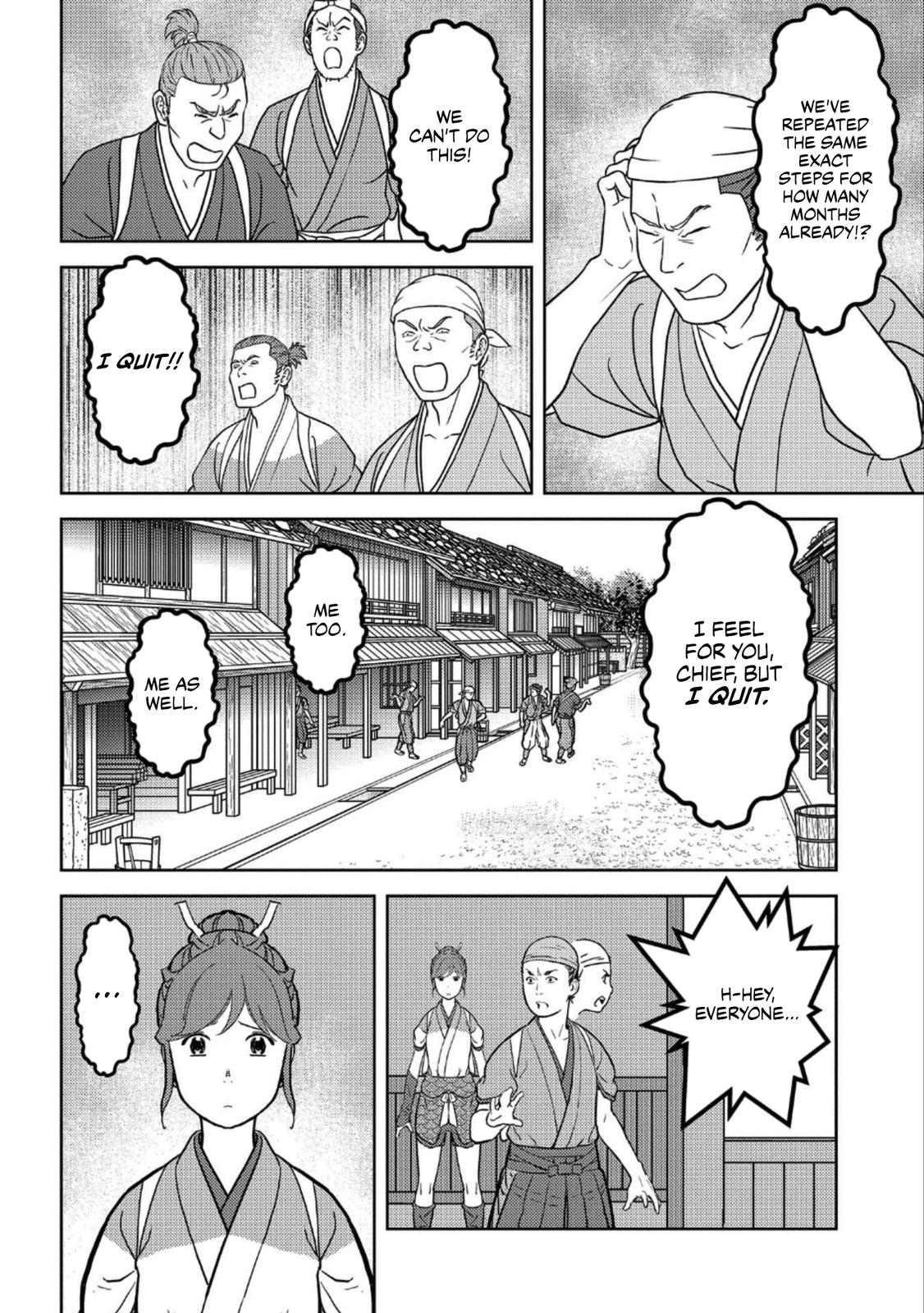 Sengoku Komachi Kuroutan: Noukou Giga Chap 36 - Next Chap 37