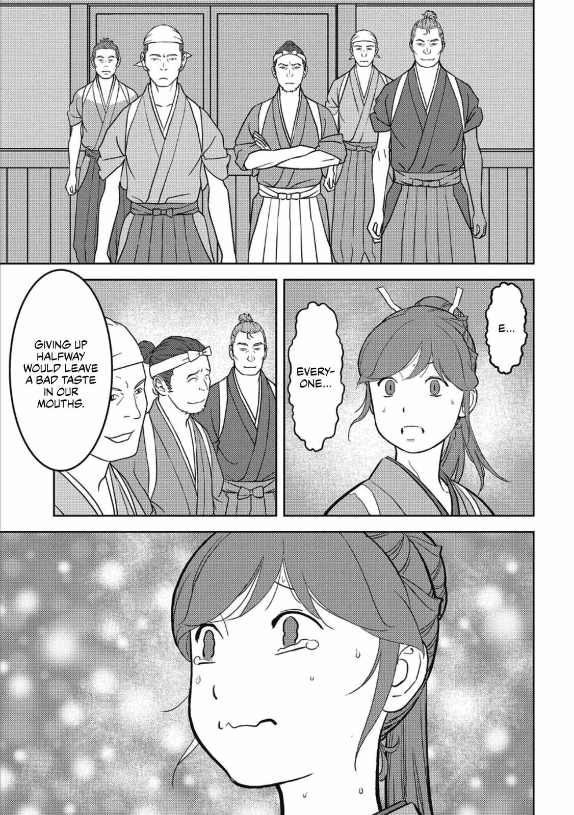 Sengoku Komachi Kuroutan: Noukou Giga Chap 36 - Next Chap 37