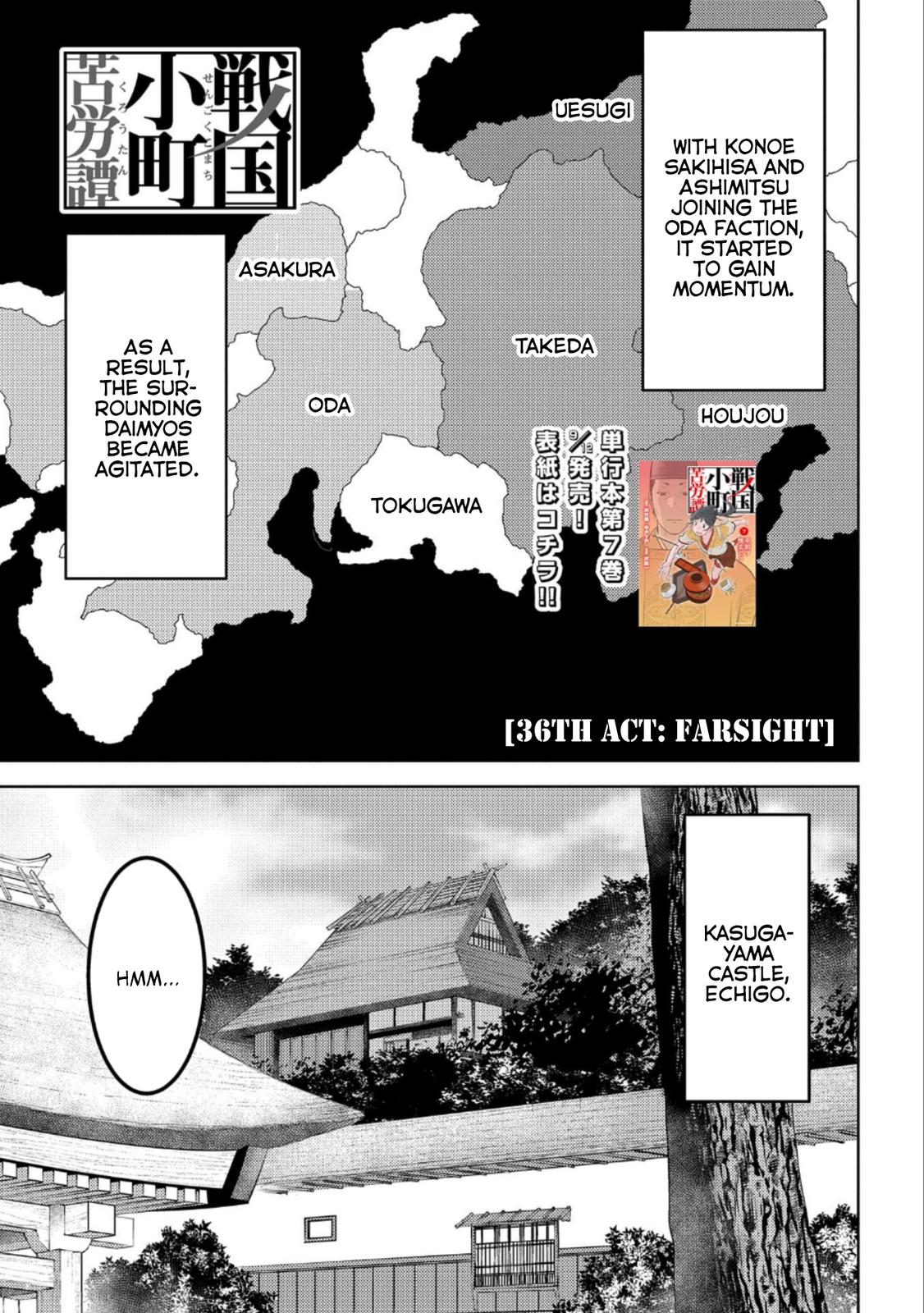 Sengoku Komachi Kuroutan: Noukou Giga Chap 36 - Next Chap 37