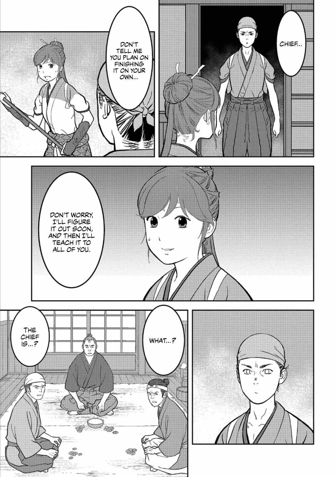 Sengoku Komachi Kuroutan: Noukou Giga Chap 36 - Next Chap 37