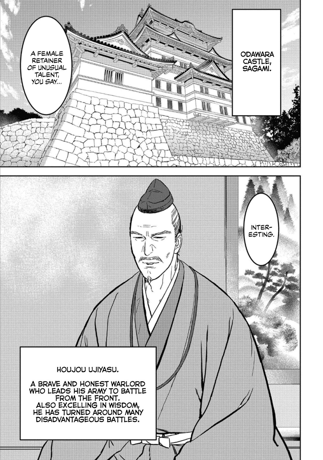 Sengoku Komachi Kuroutan: Noukou Giga Chap 36 - Next Chap 37