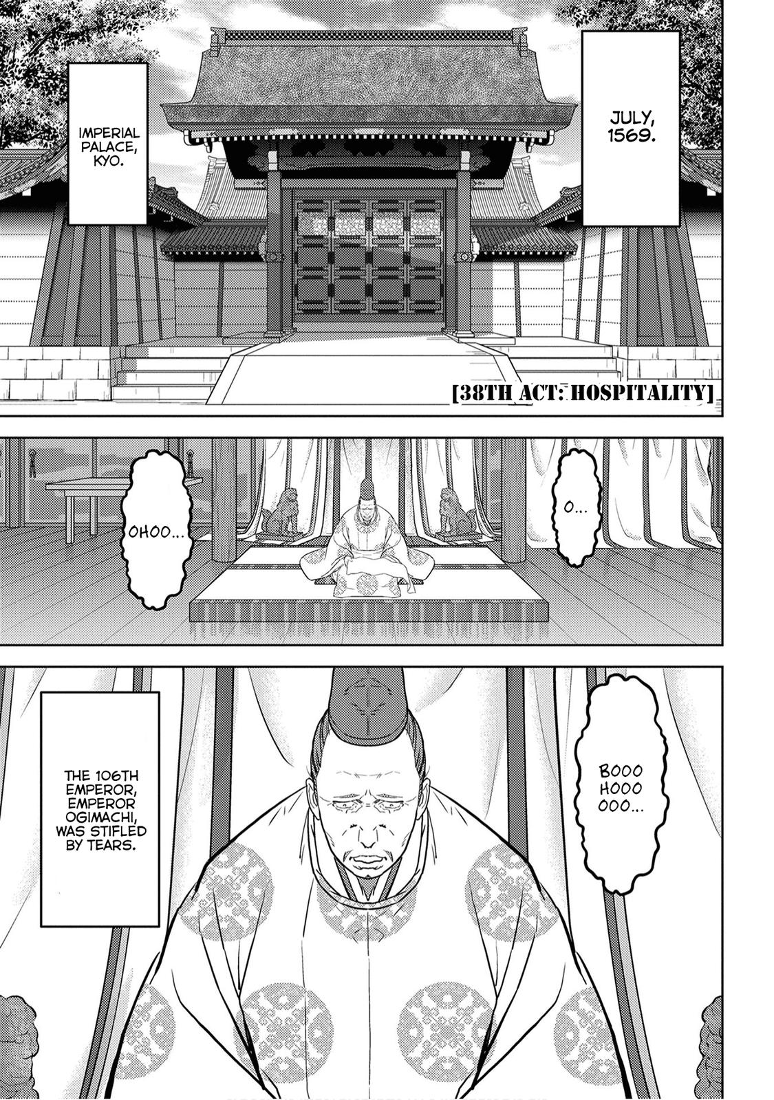 Sengoku Komachi Kuroutan: Noukou Giga Chap 38 - Next Chap 39