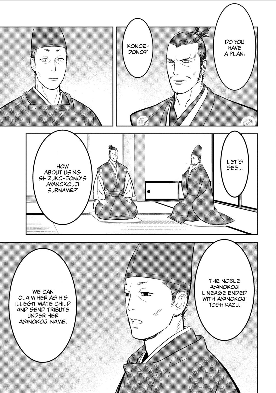 Sengoku Komachi Kuroutan: Noukou Giga Chap 38 - Next Chap 39