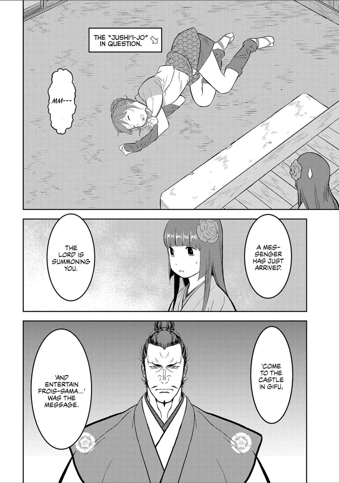 Sengoku Komachi Kuroutan: Noukou Giga Chap 38 - Next Chap 39