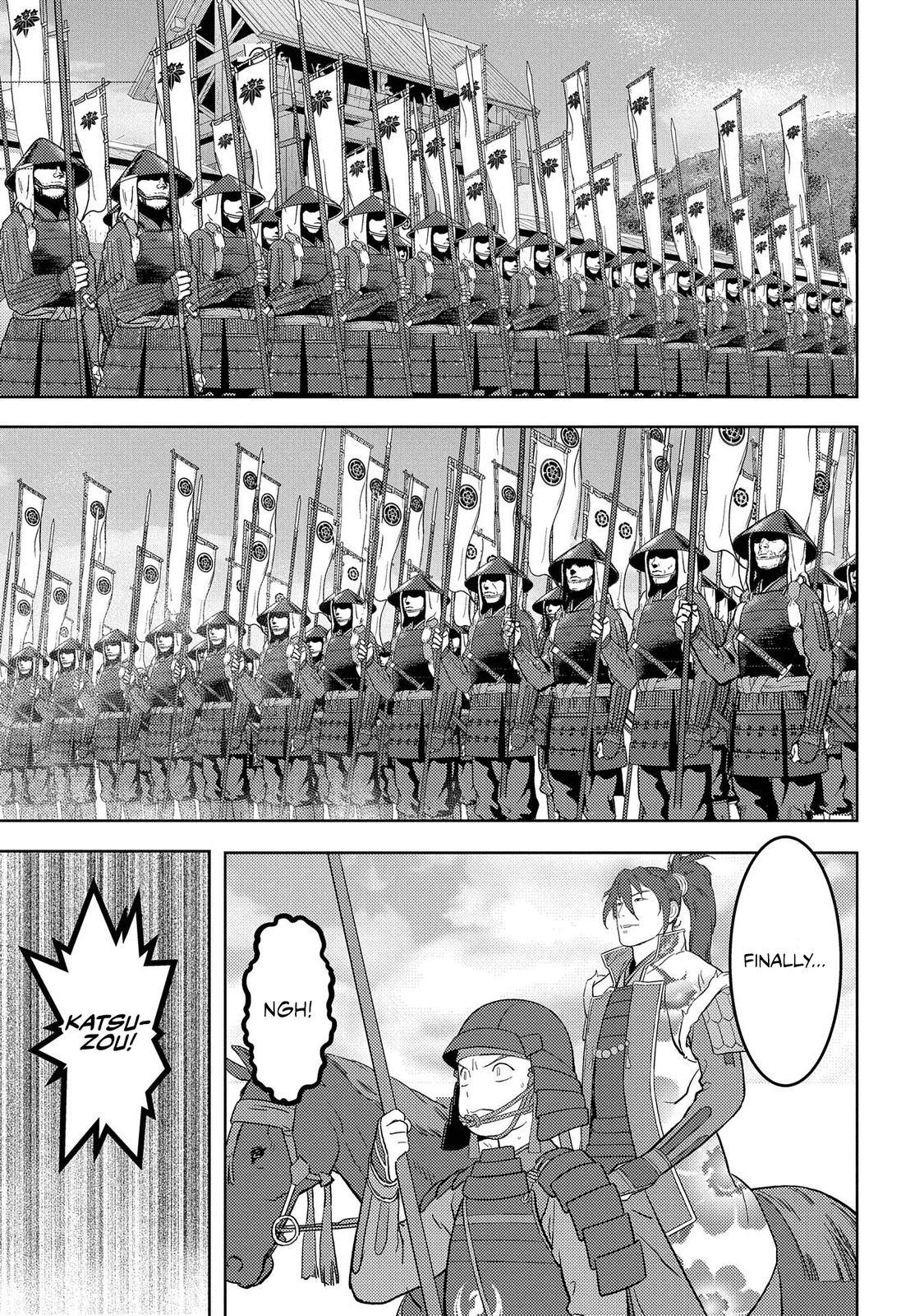 Sengoku Komachi Kuroutan: Noukou Giga Chap 39 - Next Chap 40