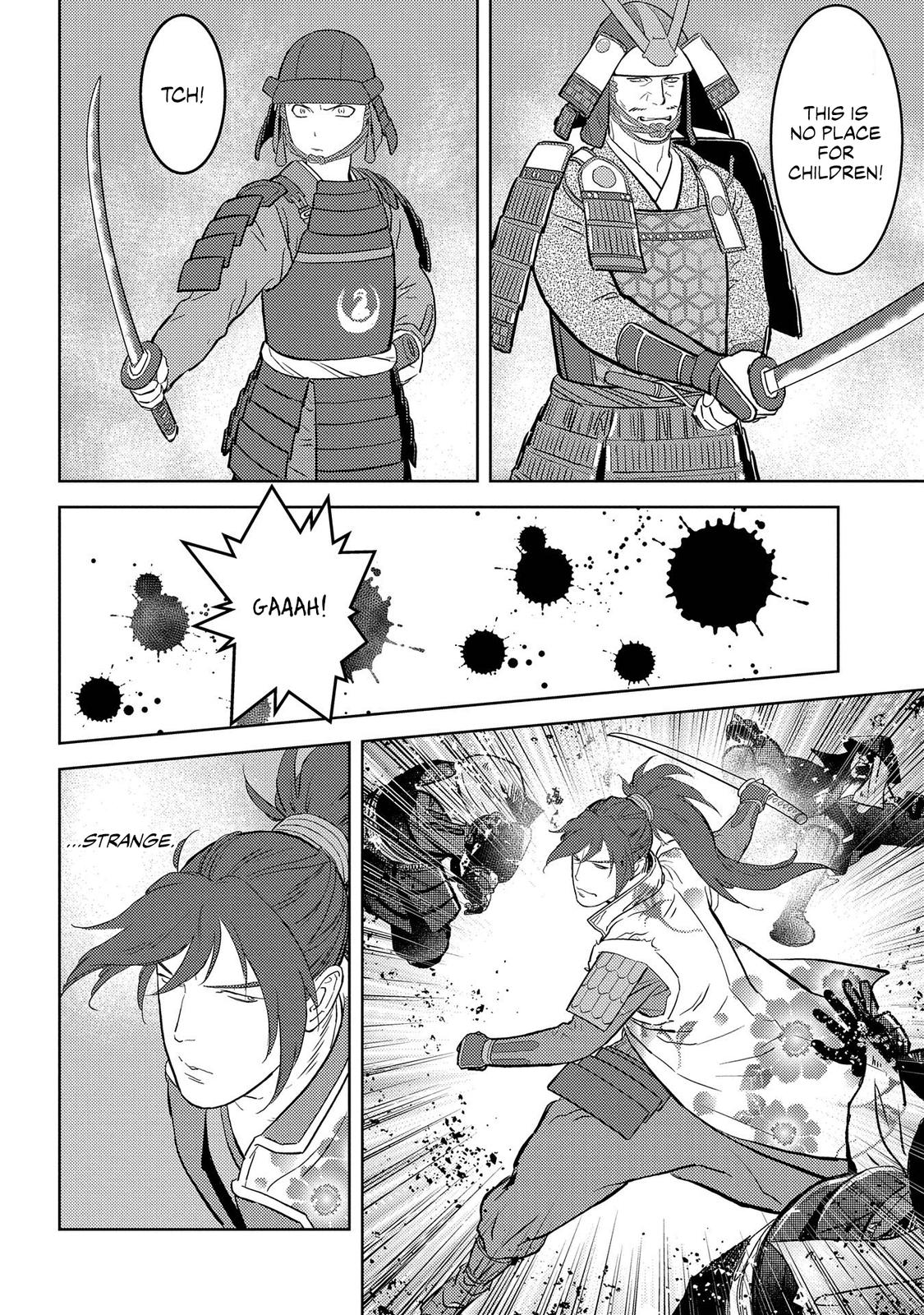Sengoku Komachi Kuroutan: Noukou Giga Chap 39 - Next Chap 40
