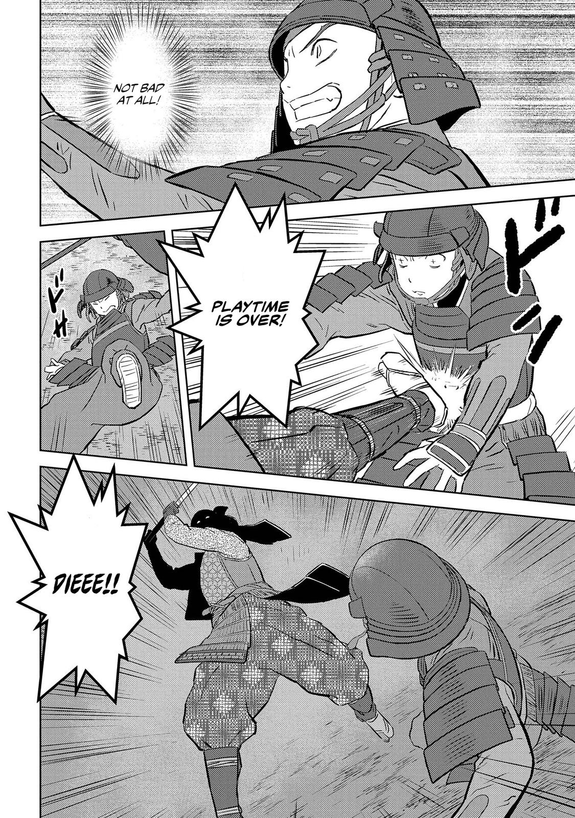 Sengoku Komachi Kuroutan: Noukou Giga Chap 39 - Next Chap 40