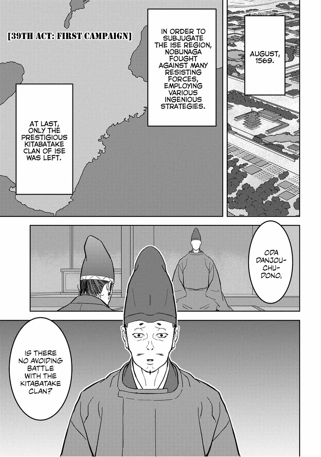 Sengoku Komachi Kuroutan: Noukou Giga Chap 39 - Next Chap 40