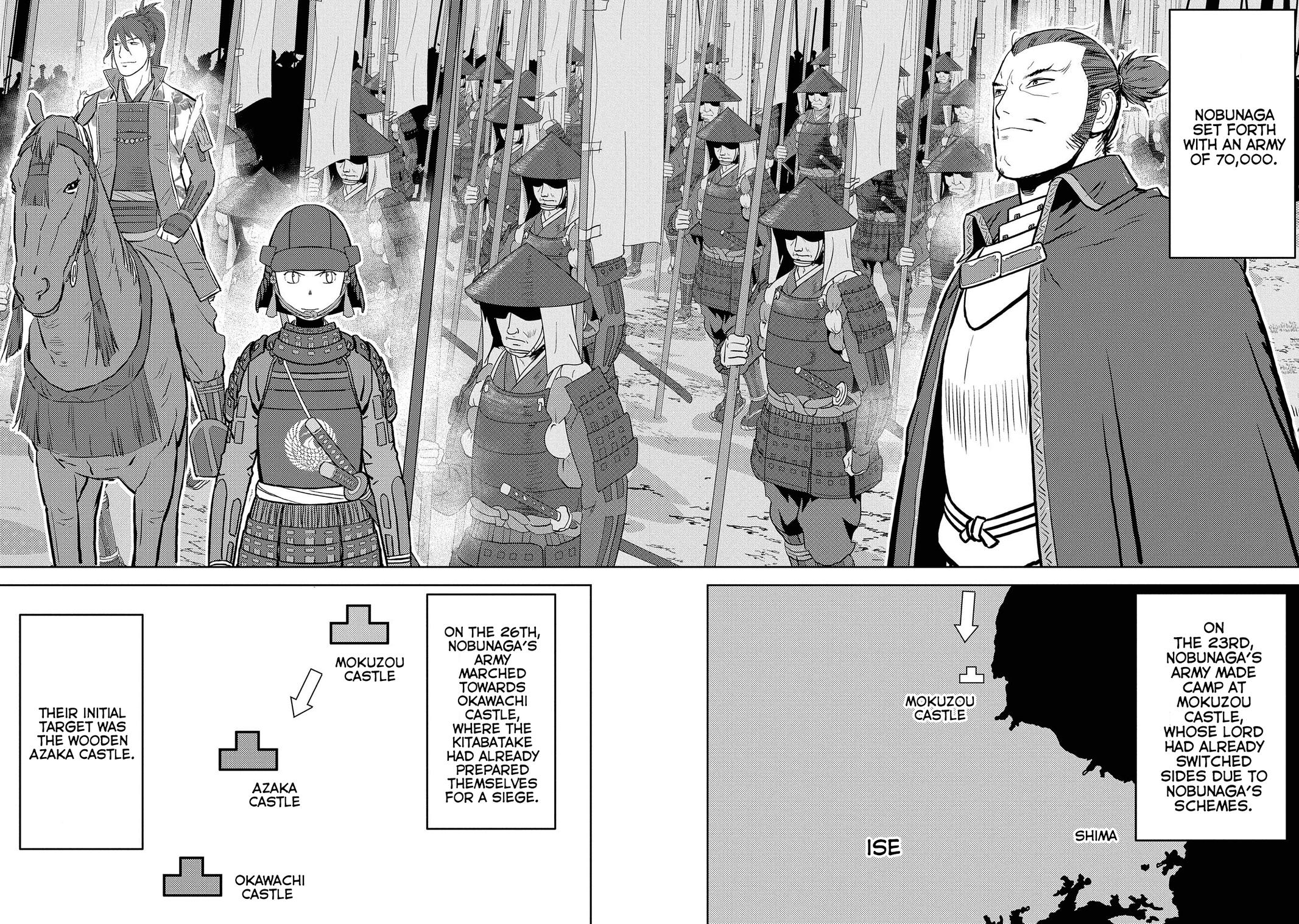 Sengoku Komachi Kuroutan: Noukou Giga Chap 39 - Next Chap 40