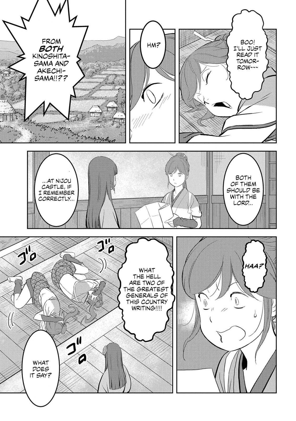 Sengoku Komachi Kuroutan: Noukou Giga Chap 31 - Next Chap 32