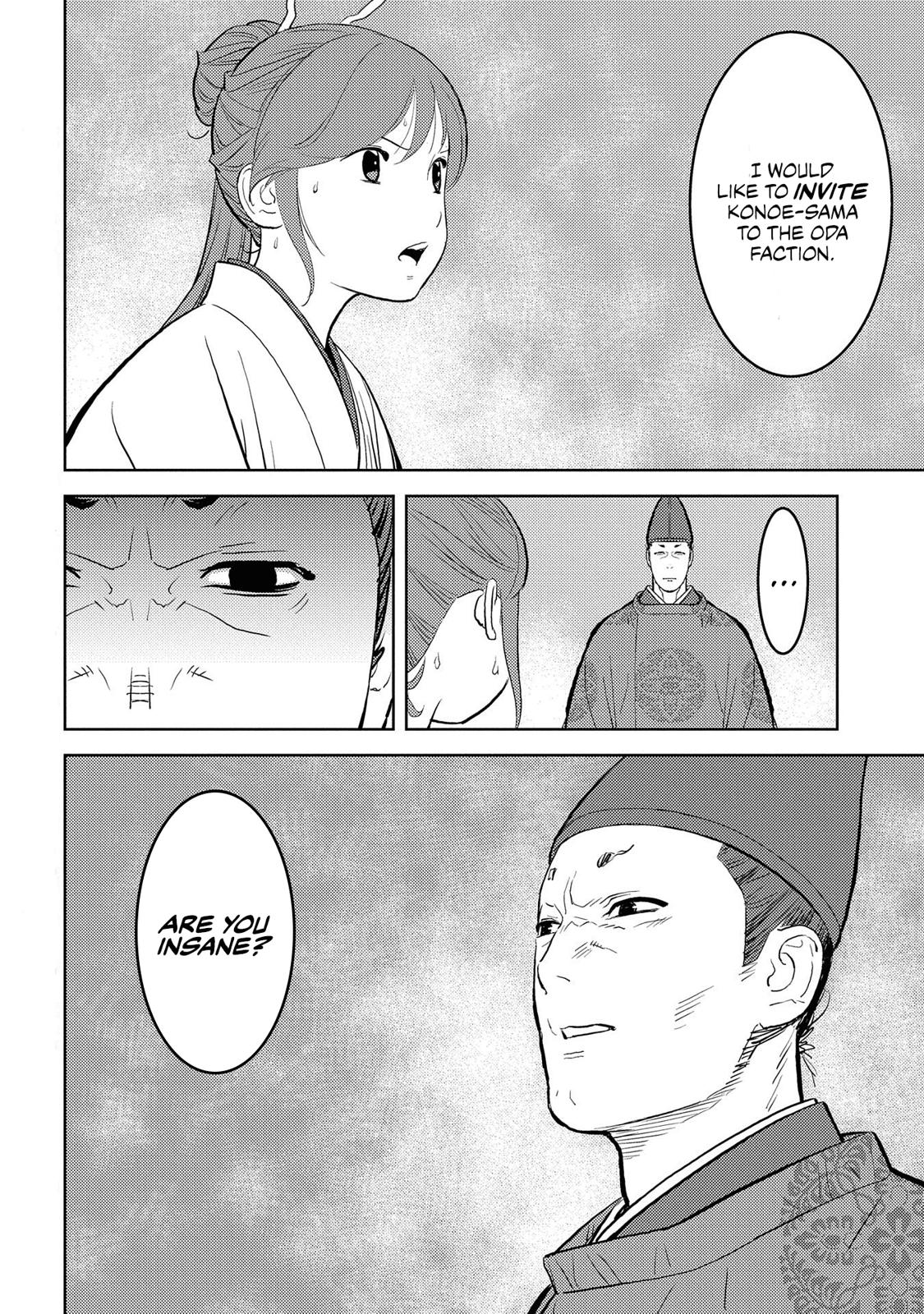 Sengoku Komachi Kuroutan: Noukou Giga Chap 33 - Next Chap 34