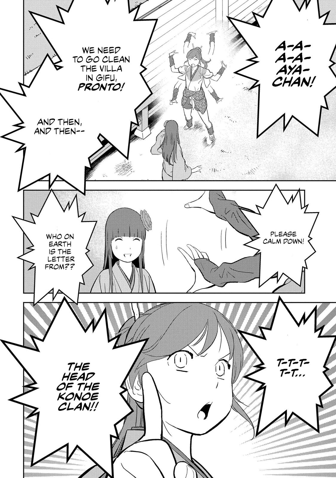 Sengoku Komachi Kuroutan: Noukou Giga Chap 33 - Next Chap 34