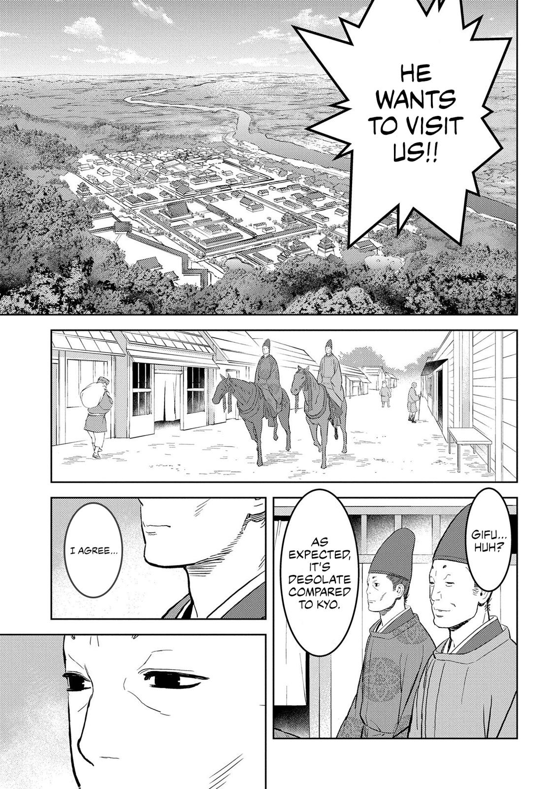 Sengoku Komachi Kuroutan: Noukou Giga Chap 33 - Next Chap 34