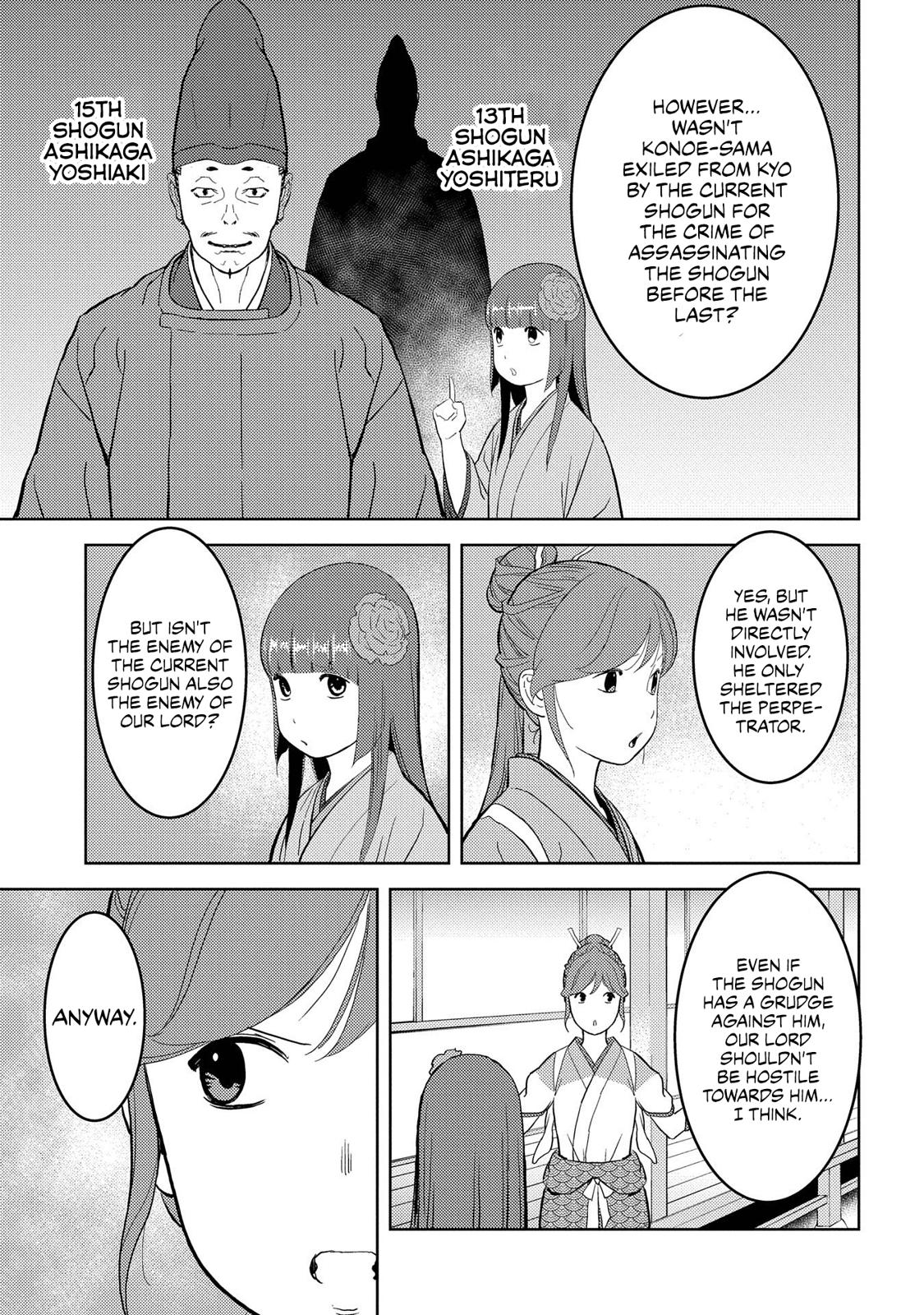 Sengoku Komachi Kuroutan: Noukou Giga Chap 33 - Next Chap 34