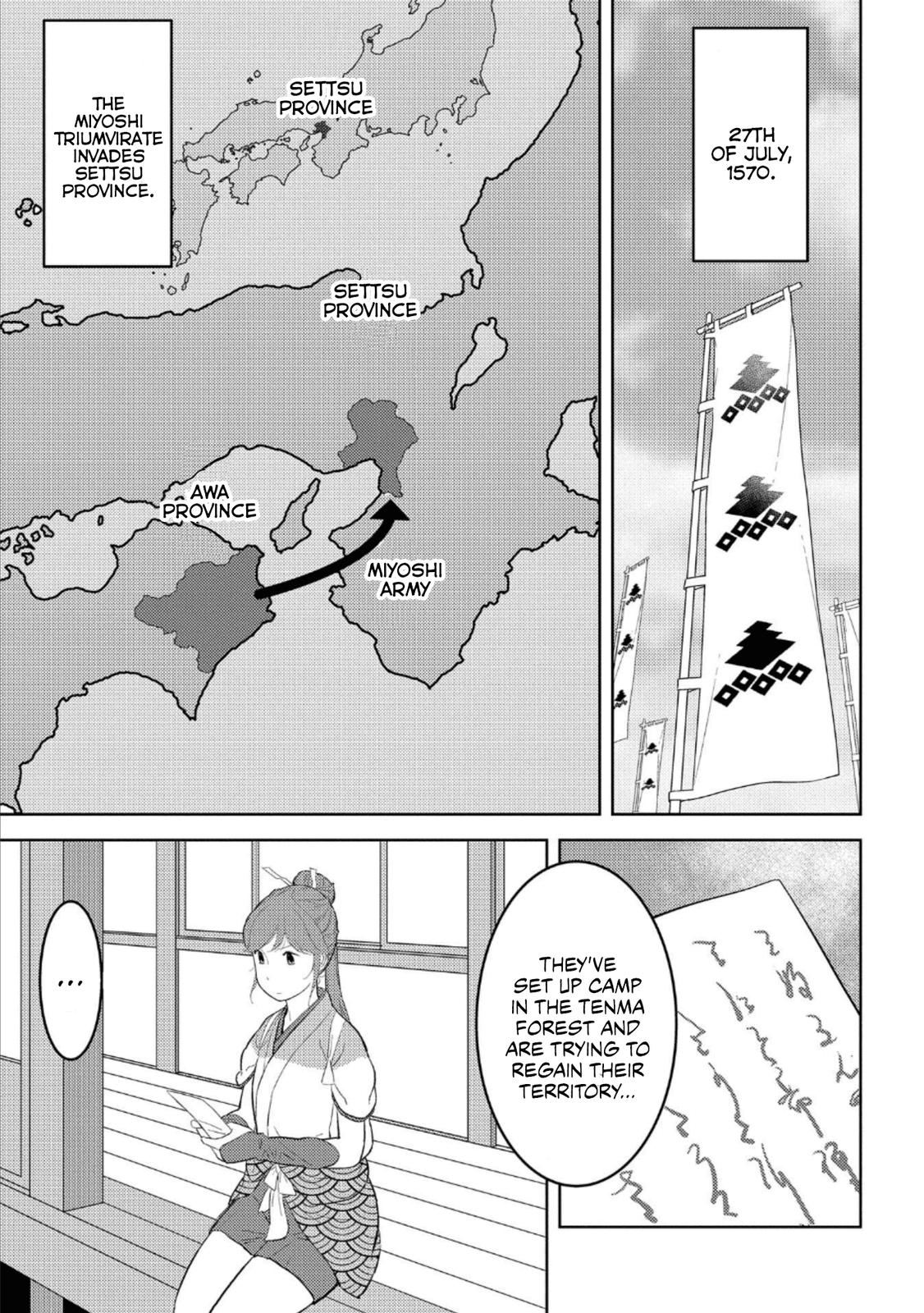 Sengoku Komachi Kuroutan: Noukou Giga Chap 47 - Next Chap 48