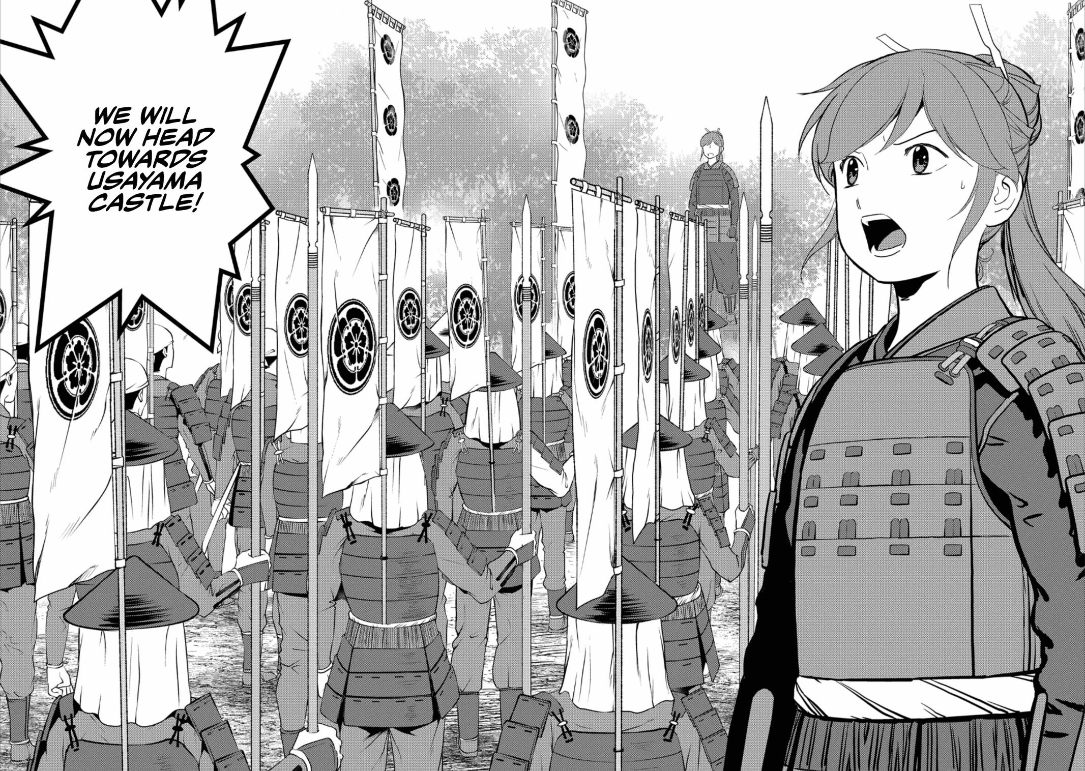 Sengoku Komachi Kuroutan: Noukou Giga Chap 47 - Next Chap 48