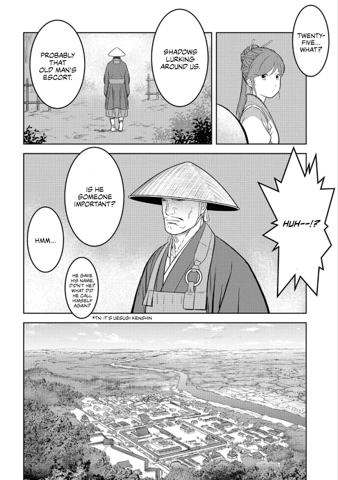 Sengoku Komachi Kuroutan: Noukou Giga Chap 47 - Next Chap 48