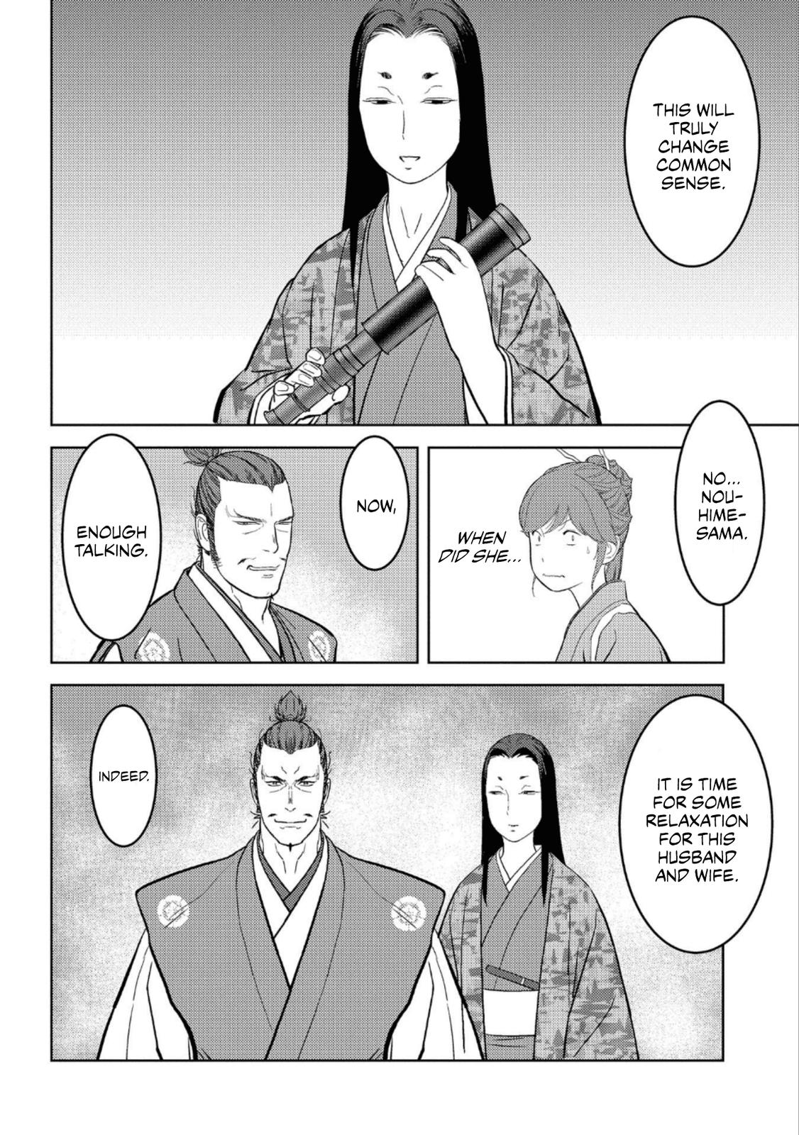Sengoku Komachi Kuroutan: Noukou Giga Chap 44 - Next Chap 45