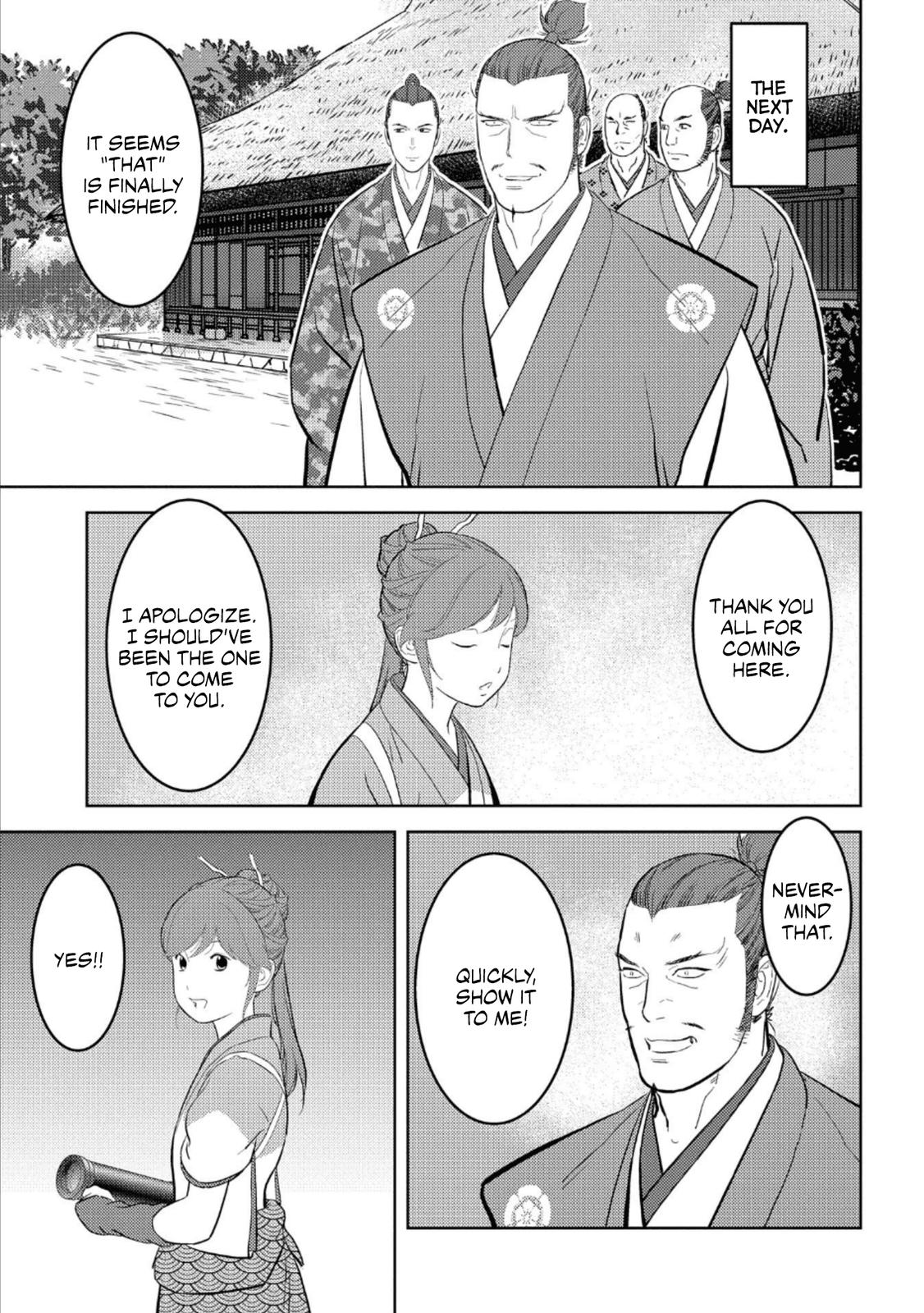 Sengoku Komachi Kuroutan: Noukou Giga Chap 44 - Next Chap 45