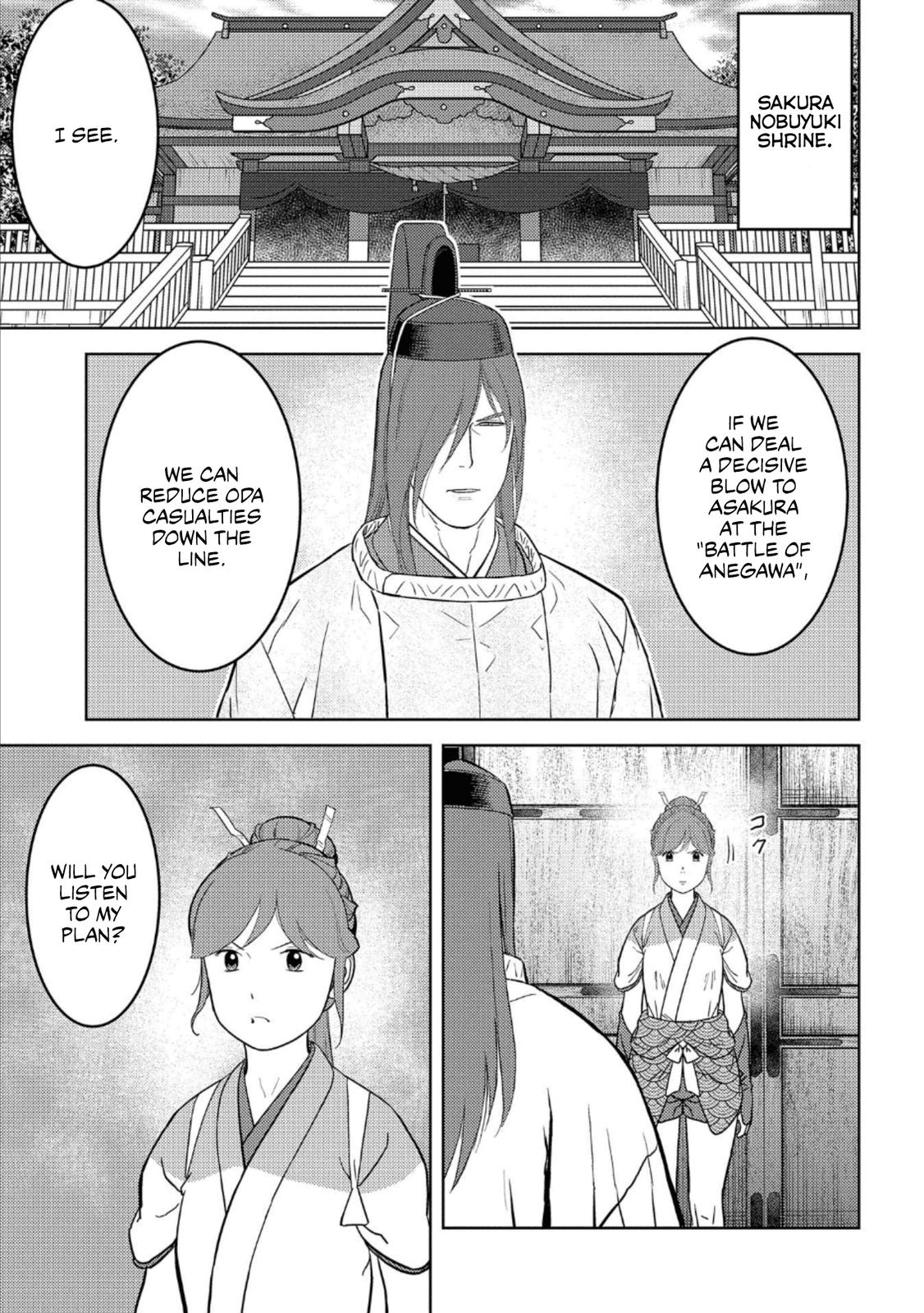 Sengoku Komachi Kuroutan: Noukou Giga Chap 45 - Next Chap 46