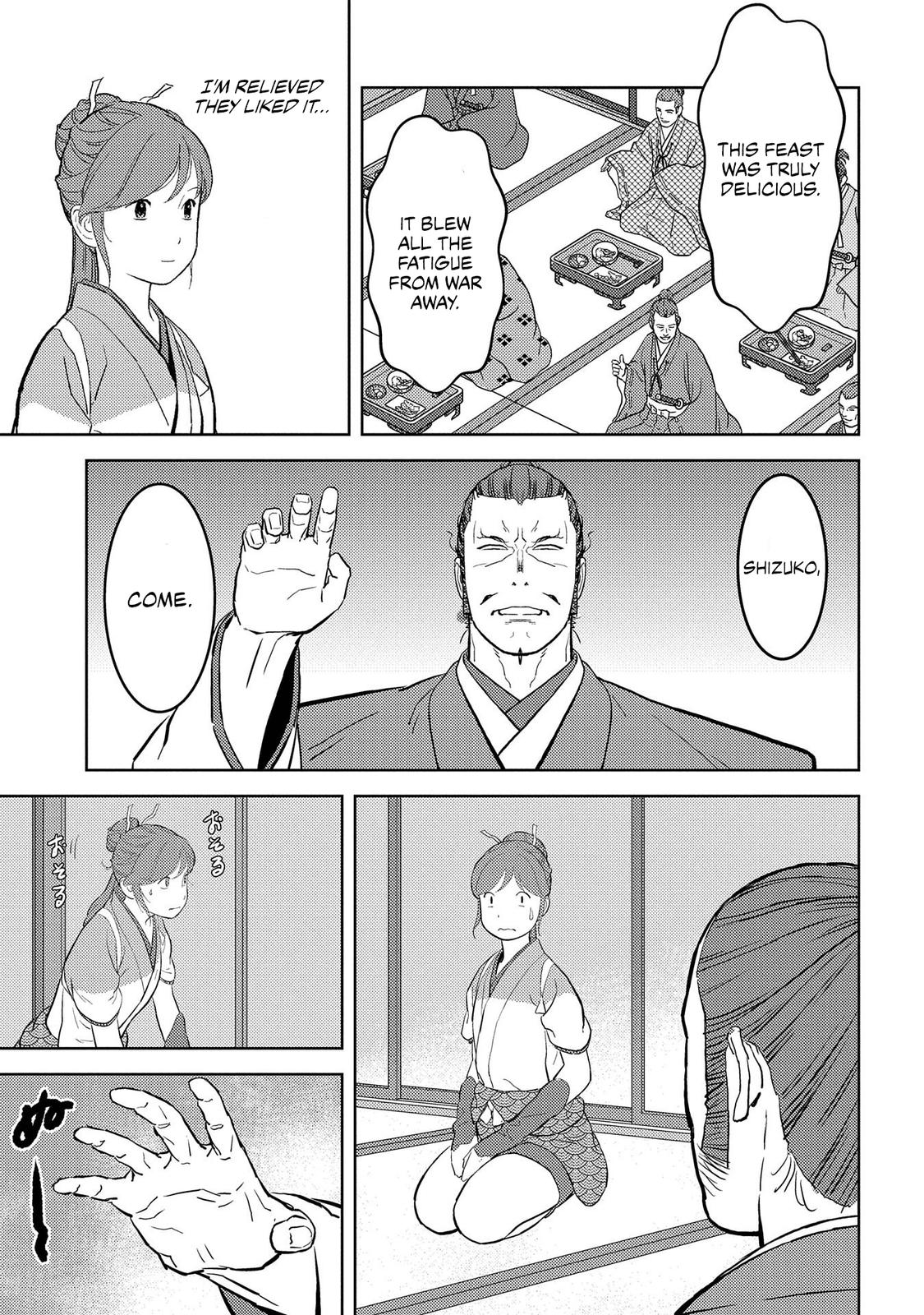 Sengoku Komachi Kuroutan: Noukou Giga Chap 40 - Next Chap 41