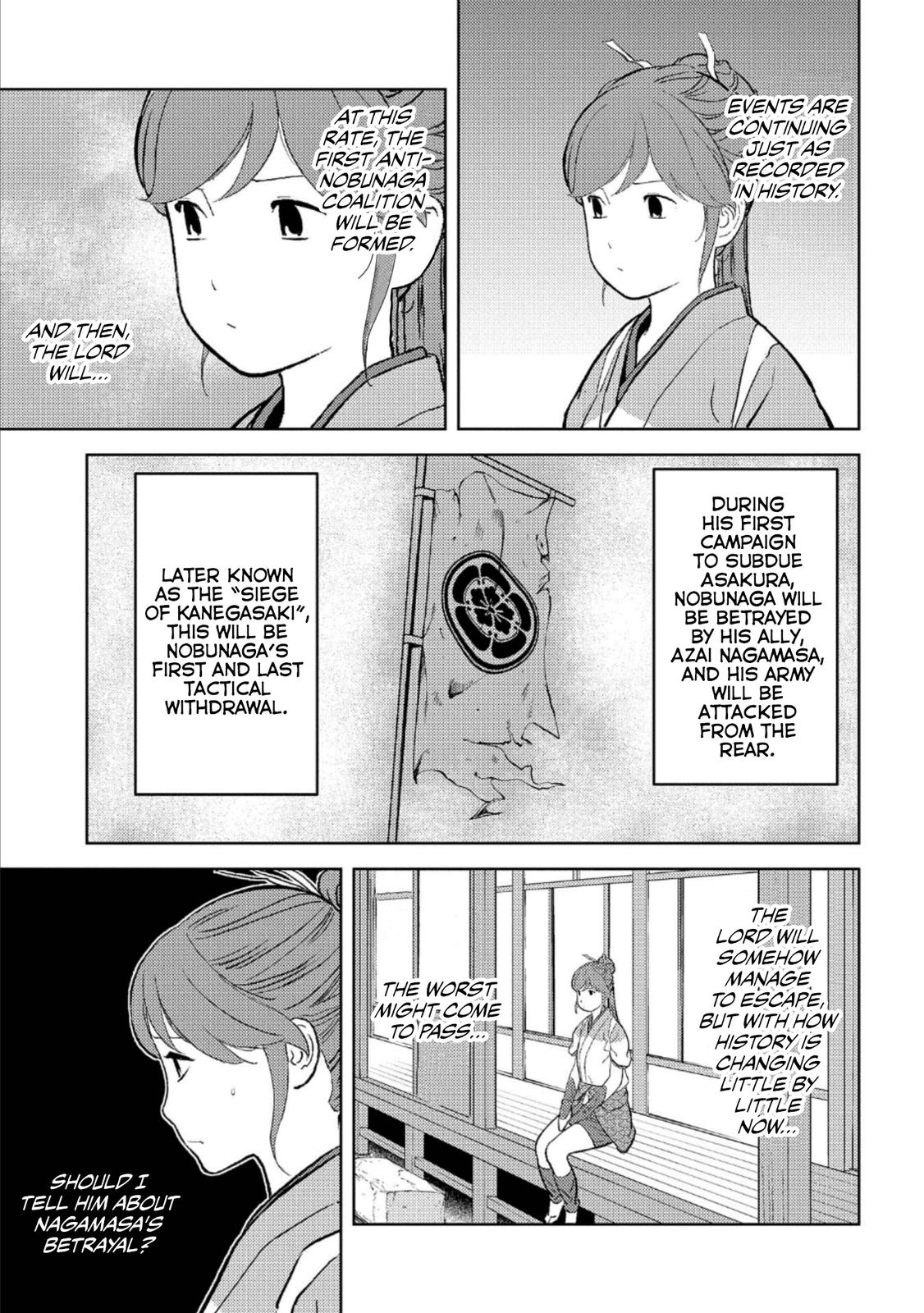 Sengoku Komachi Kuroutan: Noukou Giga Chap 42 - Next Chap 43