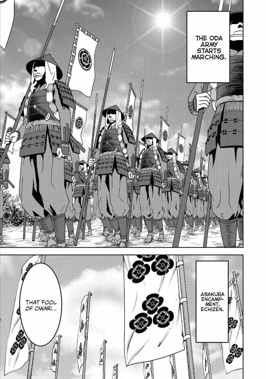 Sengoku Komachi Kuroutan: Noukou Giga Chap 42 - Next Chap 43