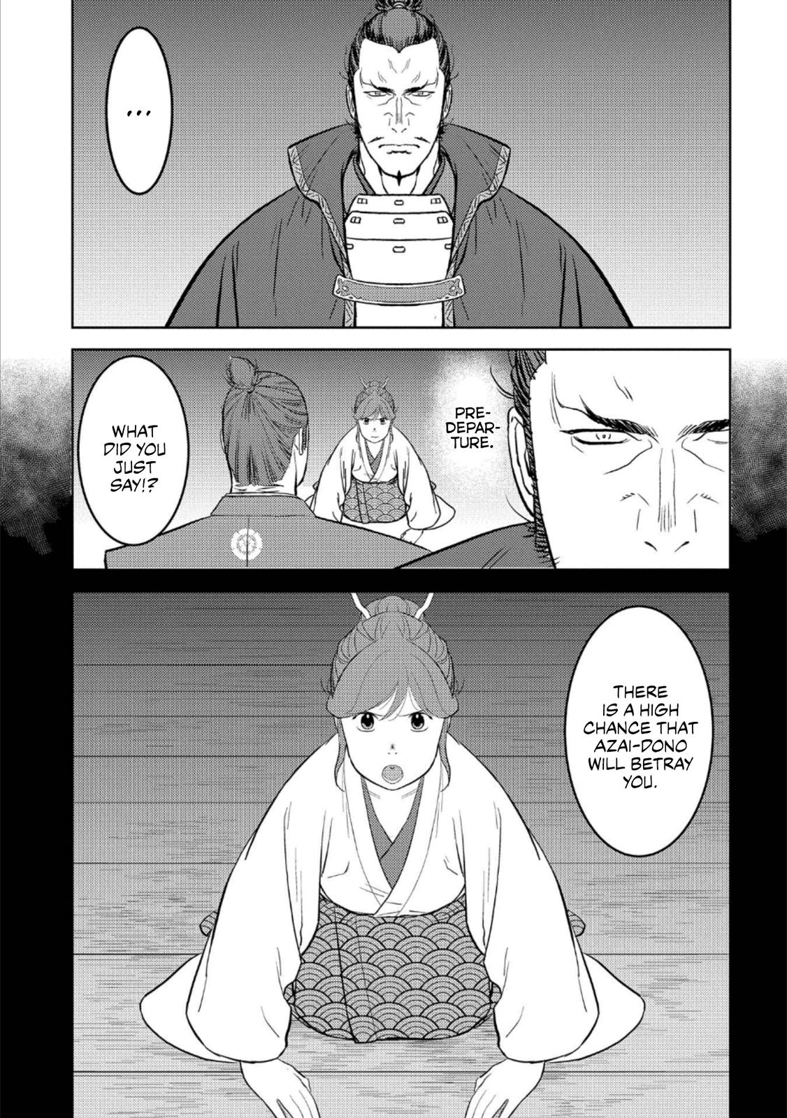Sengoku Komachi Kuroutan: Noukou Giga Chap 42 - Next Chap 43