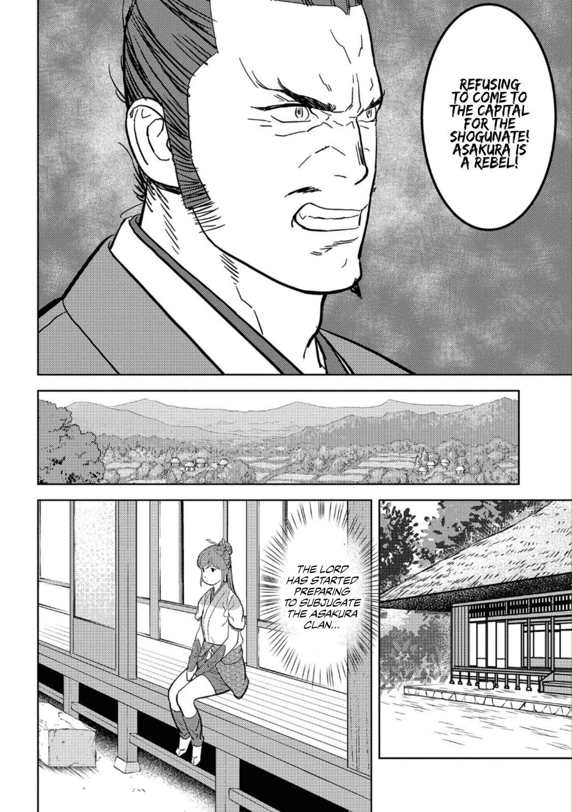 Sengoku Komachi Kuroutan: Noukou Giga Chap 42 - Next Chap 43