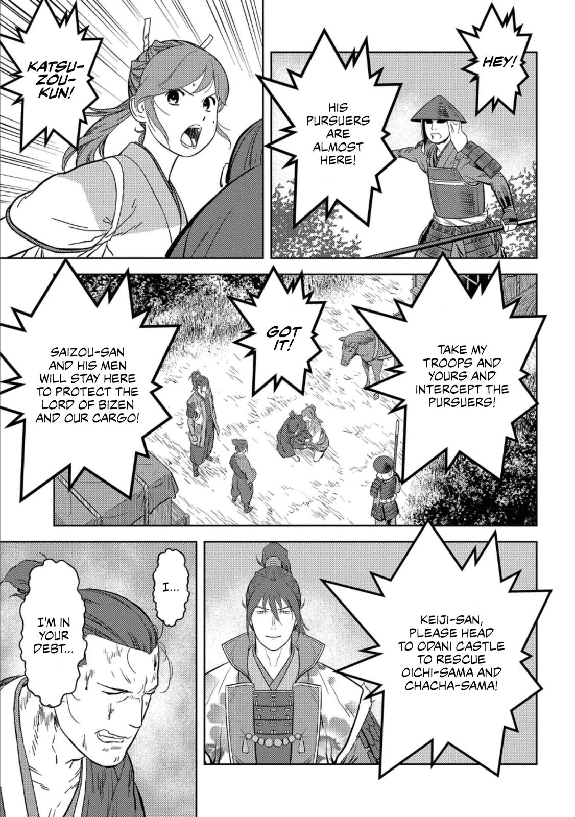 Sengoku Komachi Kuroutan: Noukou Giga Chap 43 - Next Chap 44