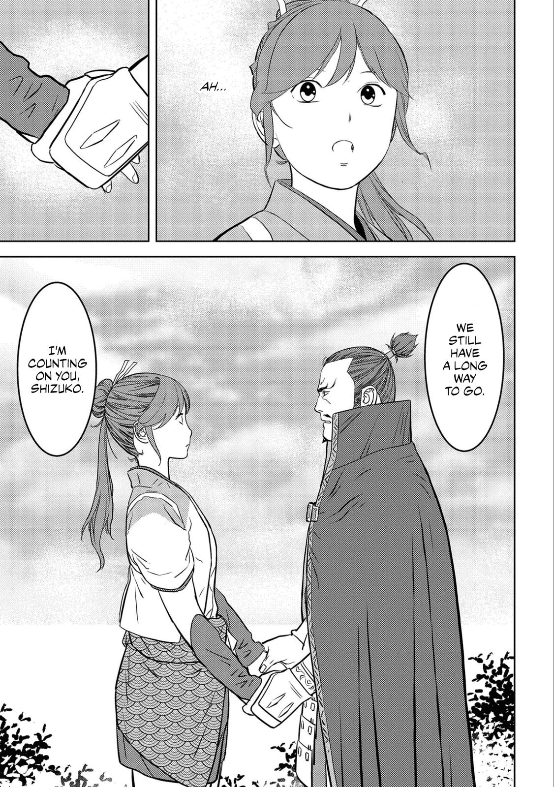 Sengoku Komachi Kuroutan: Noukou Giga Chap 54 - Next Chap 55