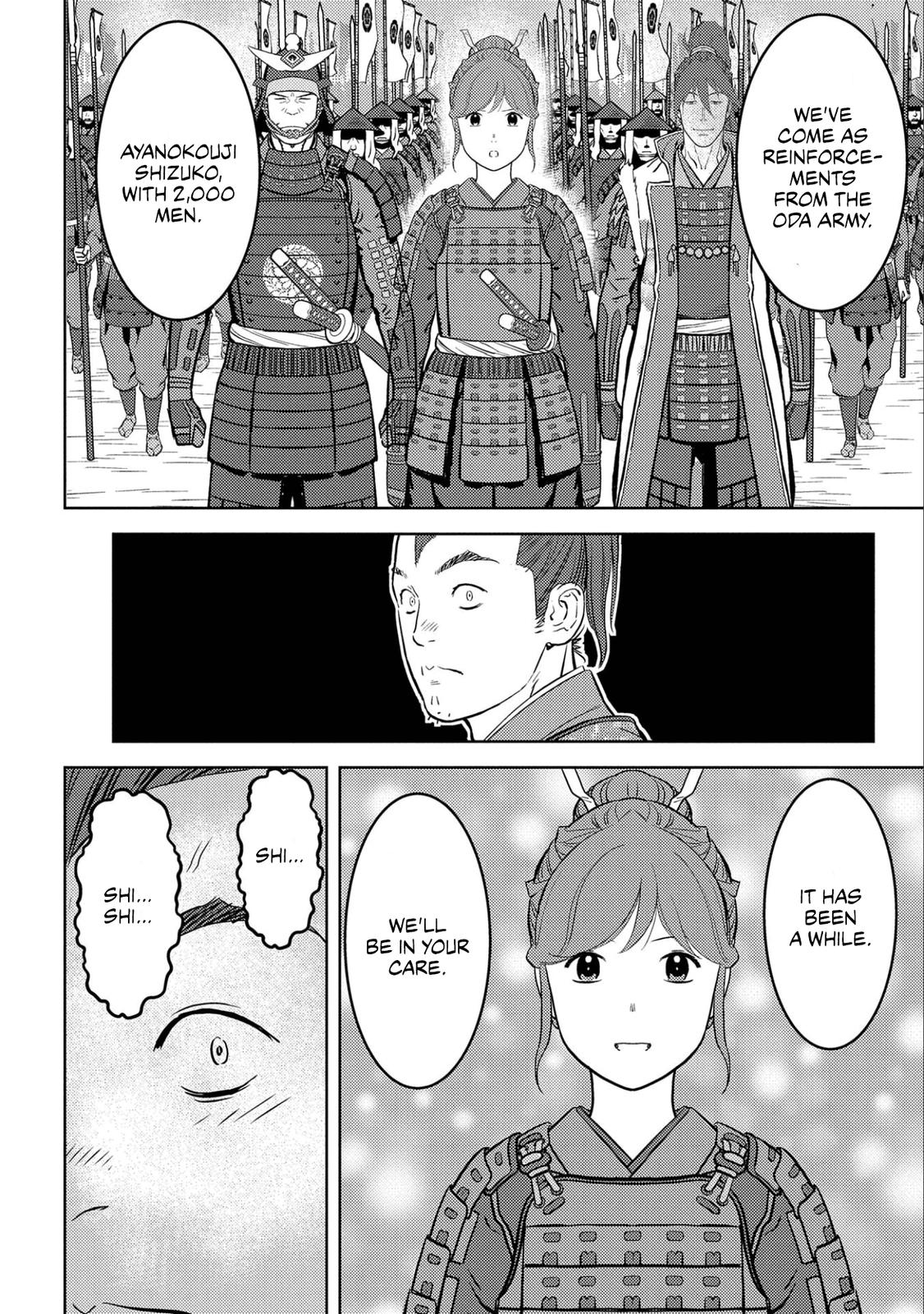 Sengoku Komachi Kuroutan: Noukou Giga Chap 54 - Next Chap 55
