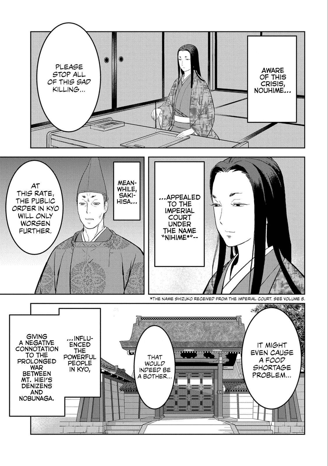 Sengoku Komachi Kuroutan: Noukou Giga Chap 54 - Next Chap 55