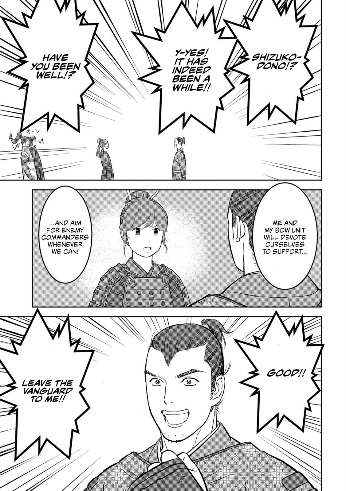 Sengoku Komachi Kuroutan: Noukou Giga Chap 54 - Next Chap 55