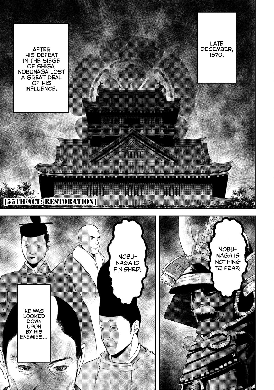 Sengoku Komachi Kuroutan: Noukou Giga Chap 55 - Next Chap 56