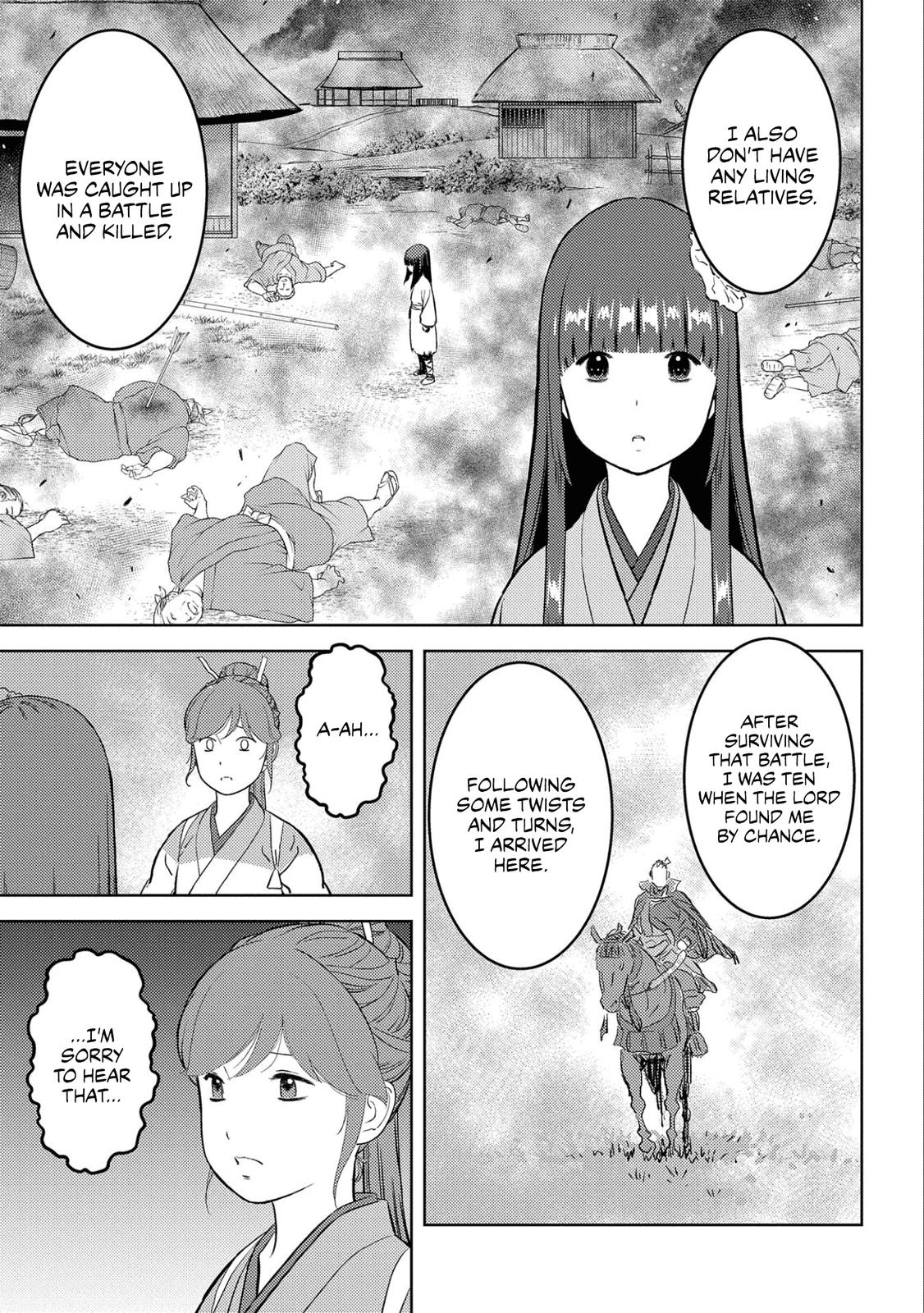 Sengoku Komachi Kuroutan: Noukou Giga Chap 58 - Next Chap 59