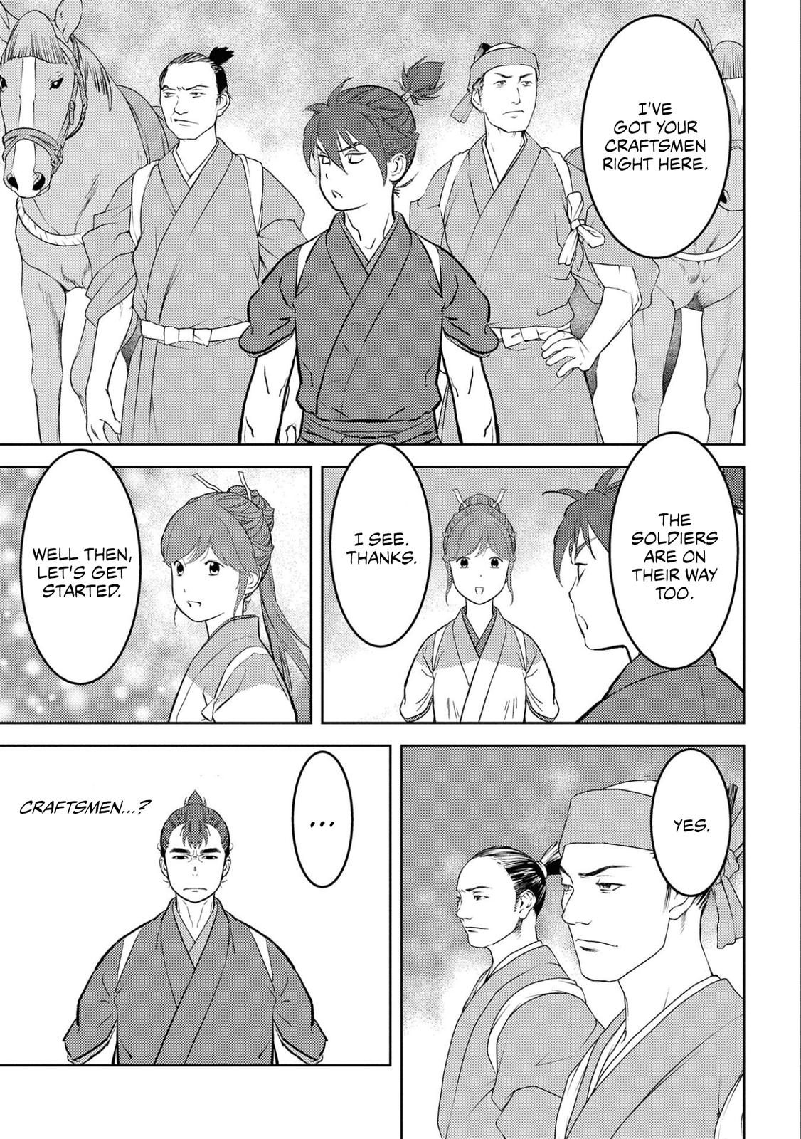 Sengoku Komachi Kuroutan: Noukou Giga Chap 59 - Next Chap 60