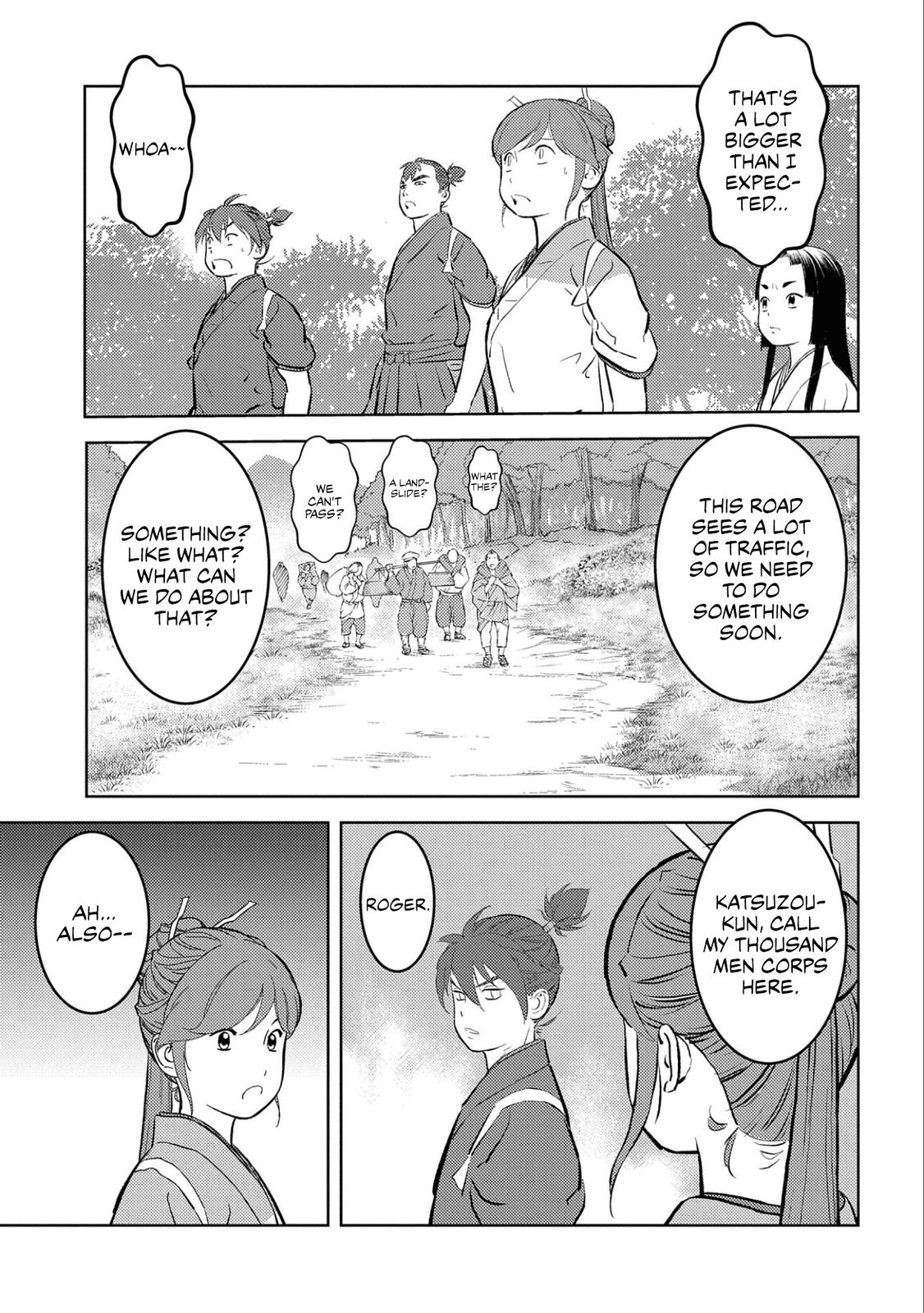 Sengoku Komachi Kuroutan: Noukou Giga Chap 59 - Next Chap 60
