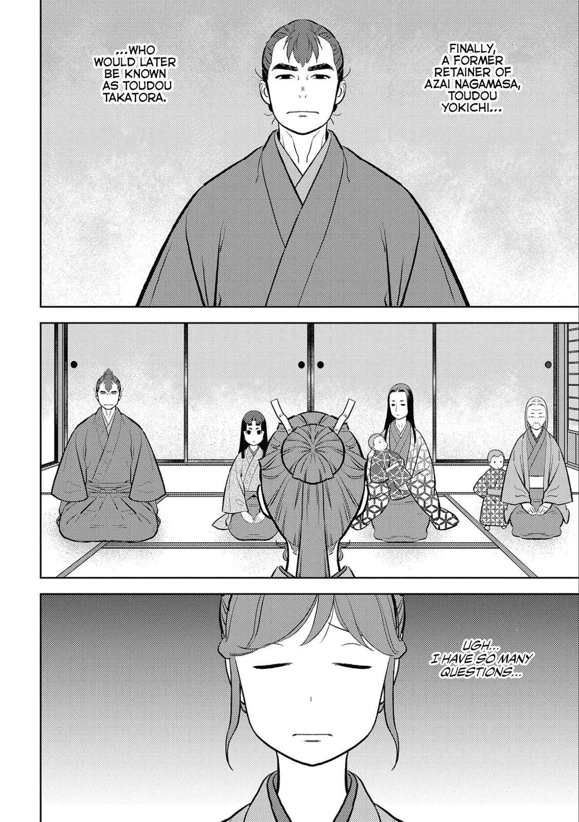 Sengoku Komachi Kuroutan: Noukou Giga Chap 59 - Next Chap 60