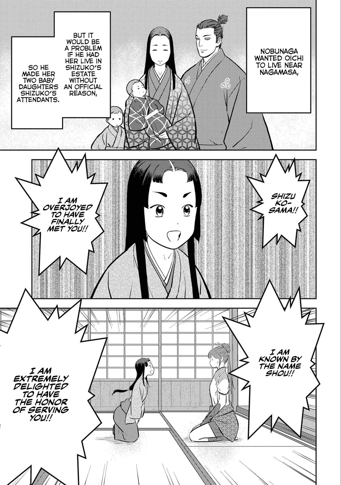 Sengoku Komachi Kuroutan: Noukou Giga Chap 59 - Next Chap 60