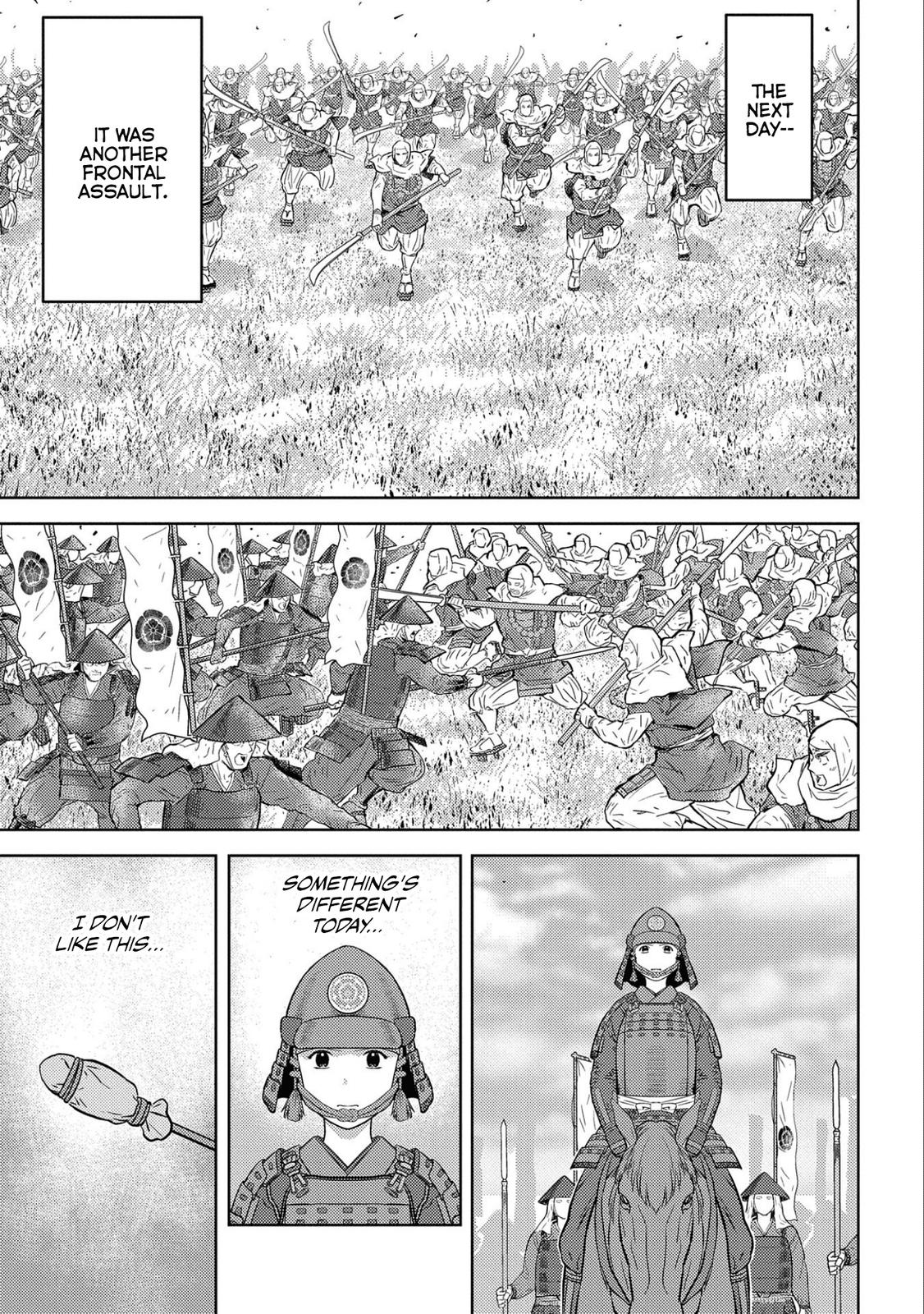 Sengoku Komachi Kuroutan: Noukou Giga Chap 50 - Next Chap 51