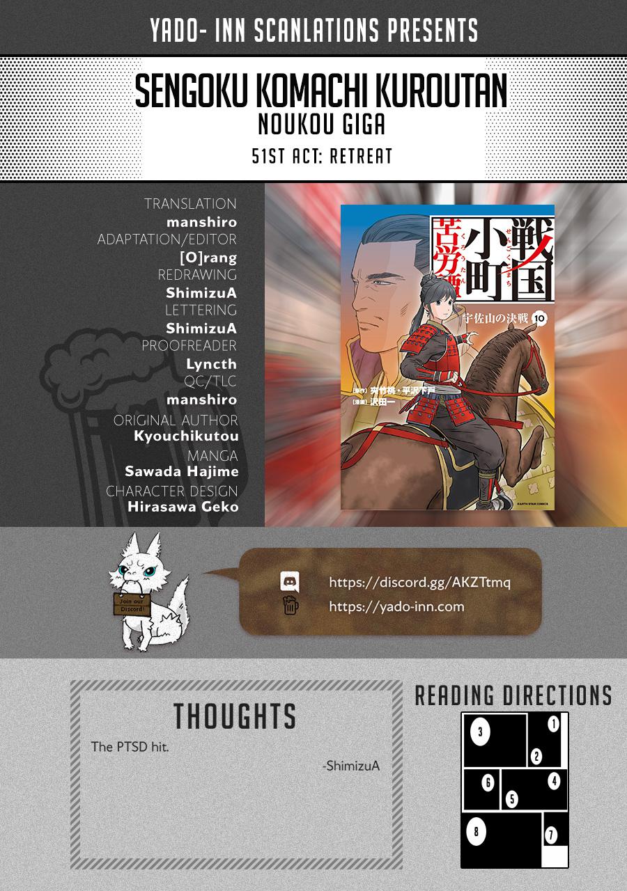 Sengoku Komachi Kuroutan: Noukou Giga Chap 51 - Next Chap 52