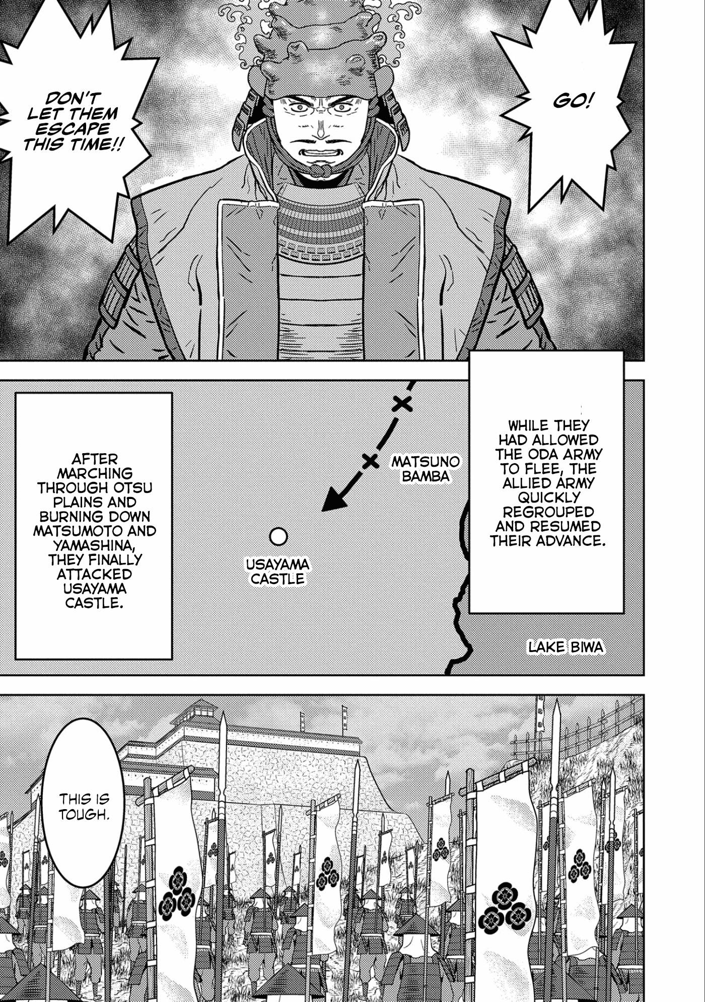 Sengoku Komachi Kuroutan: Noukou Giga Chap 52 - Next Chap 53