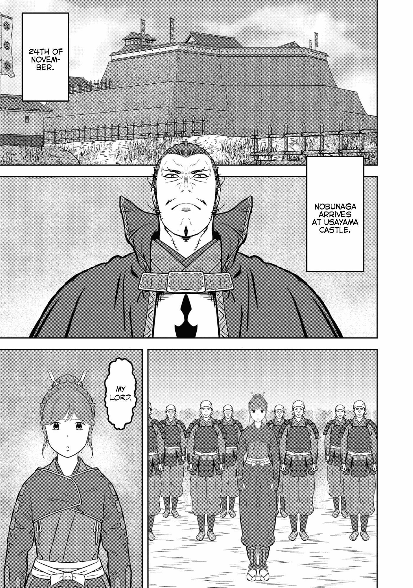 Sengoku Komachi Kuroutan: Noukou Giga Chap 52 - Next Chap 53